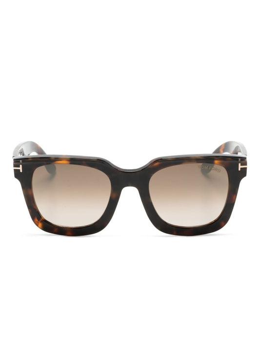 Brown Square-frame Sunglasses