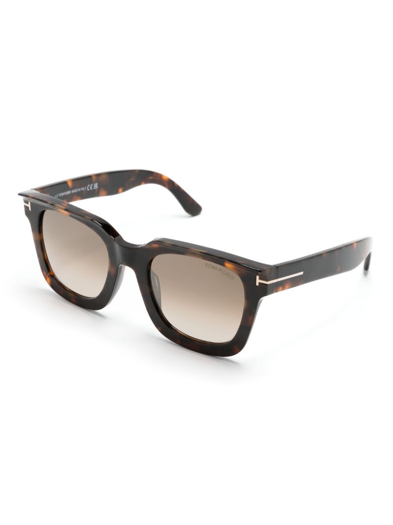 Brown Square-frame Sunglasses