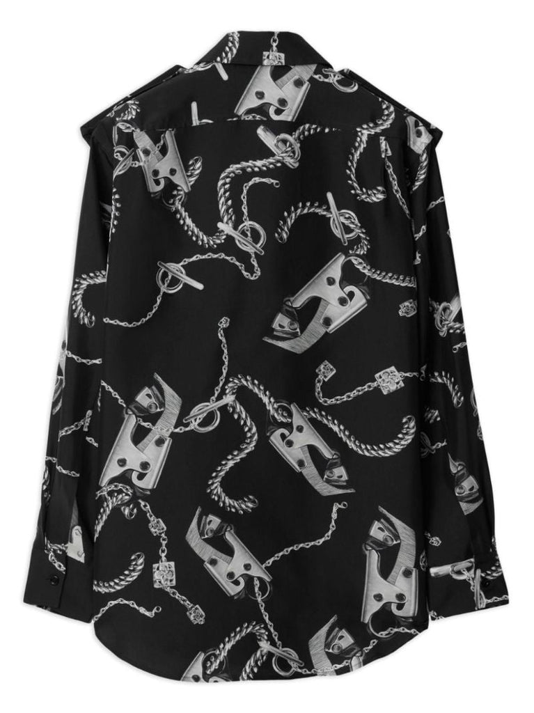 Purple Ekd-embroidered Hooded Jacket
