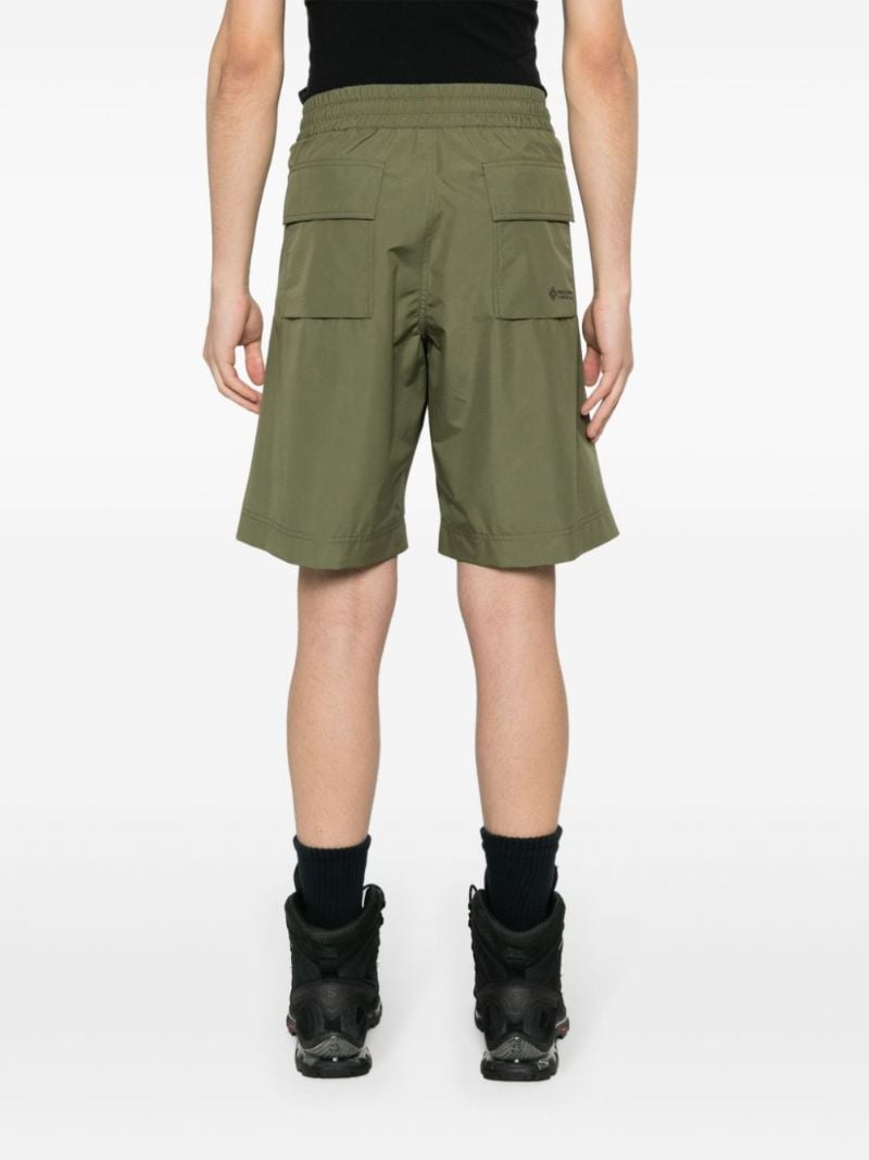 Green Logo AppliquÃ_x0083_Â© Running Shorts