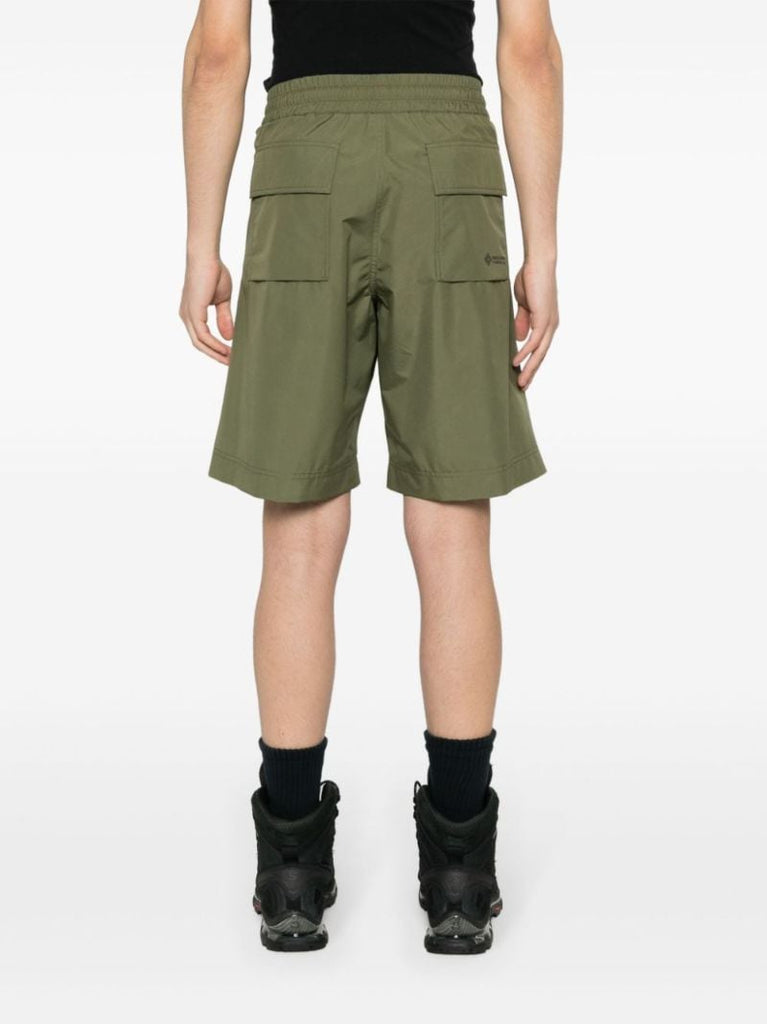 Green Logo AppliquÃ_x0083_Â© Running Shorts