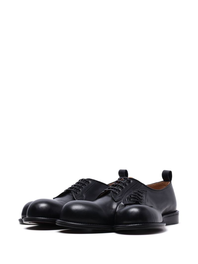 X Kids Love Gaite Black Plus Leather Derby Shoes