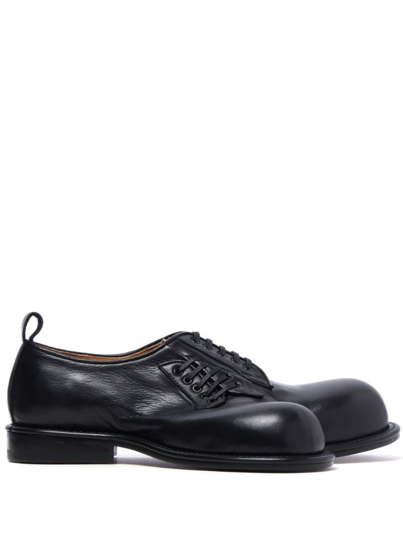 X Kids Love Gaite Black Plus Leather Derby Shoes
