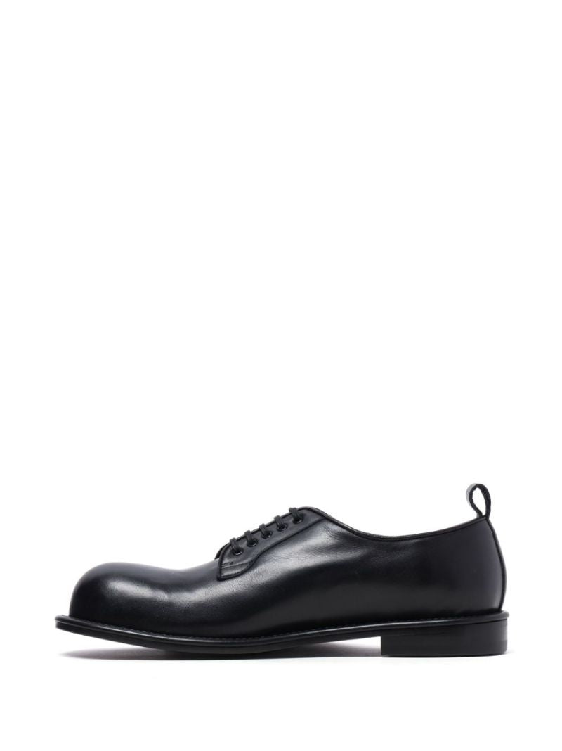 X Kids Love Gaite Black Plus Leather Derby Shoes