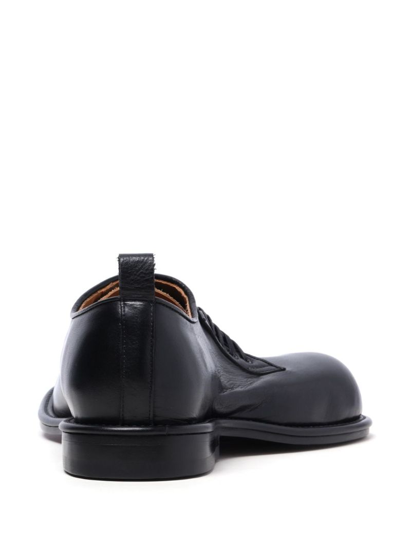 X Kids Love Gaite Black Plus Leather Derby Shoes