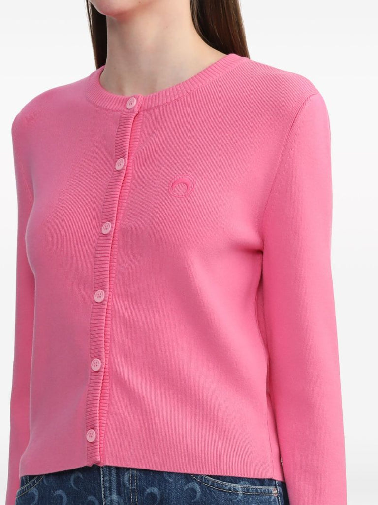 Pink Core Knit Cardigan