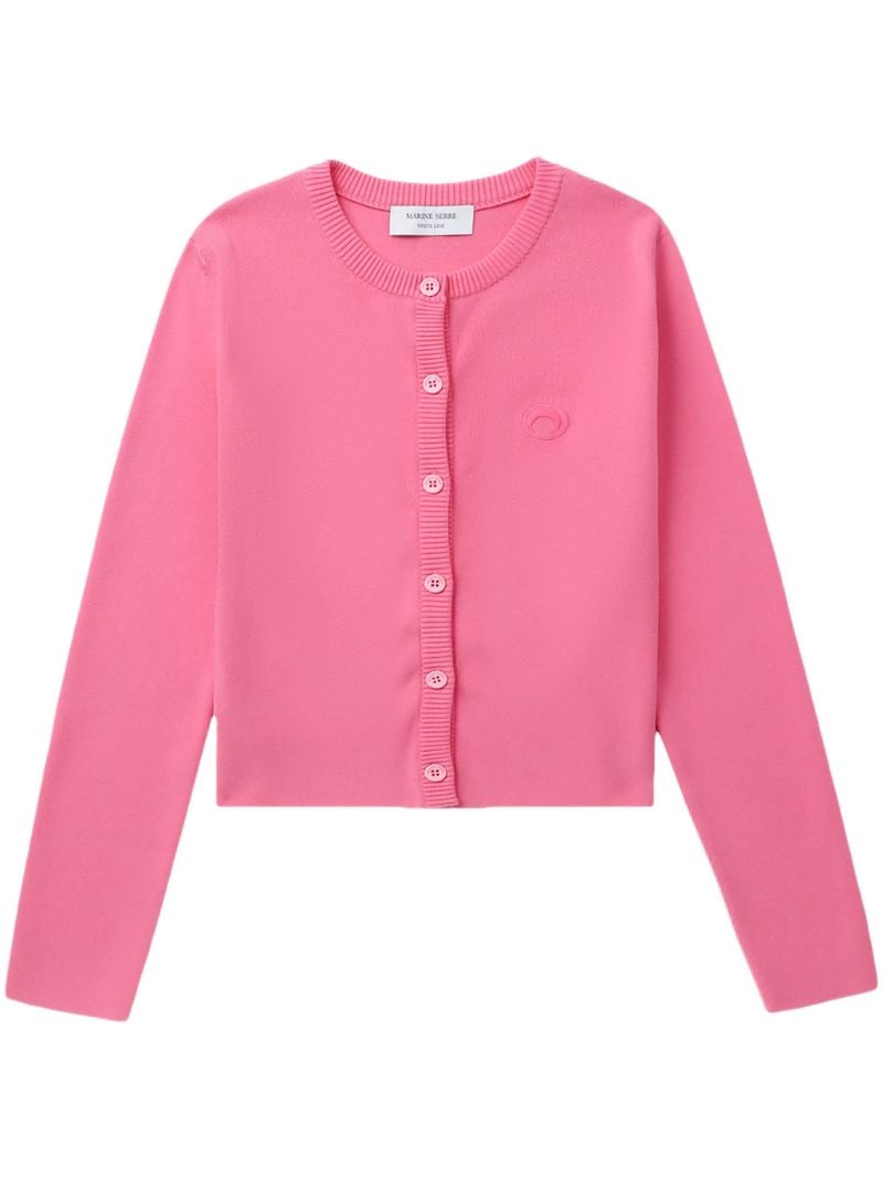 Pink Core Knit Cardigan