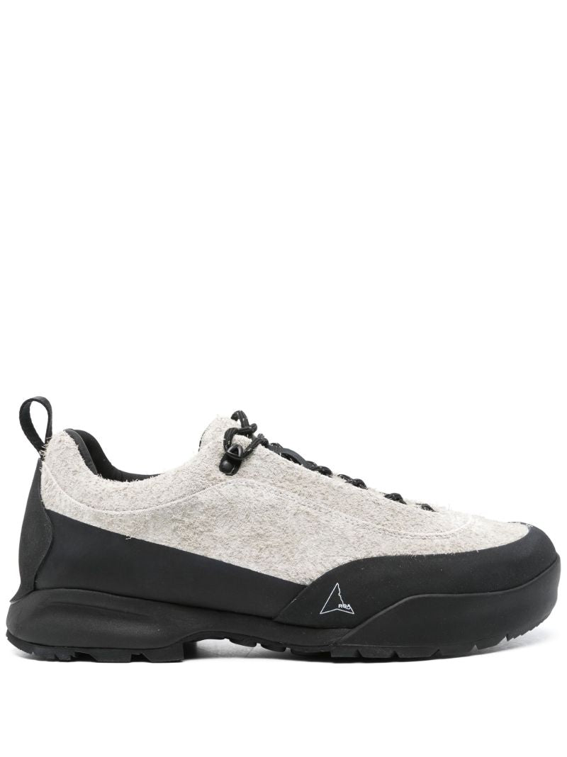 Grey Cingino Leather Sneakers