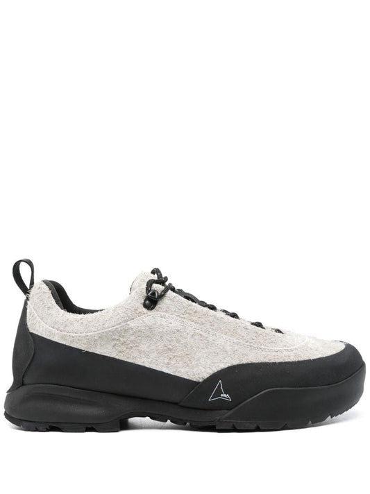 Grey Cingino Leather Sneakers