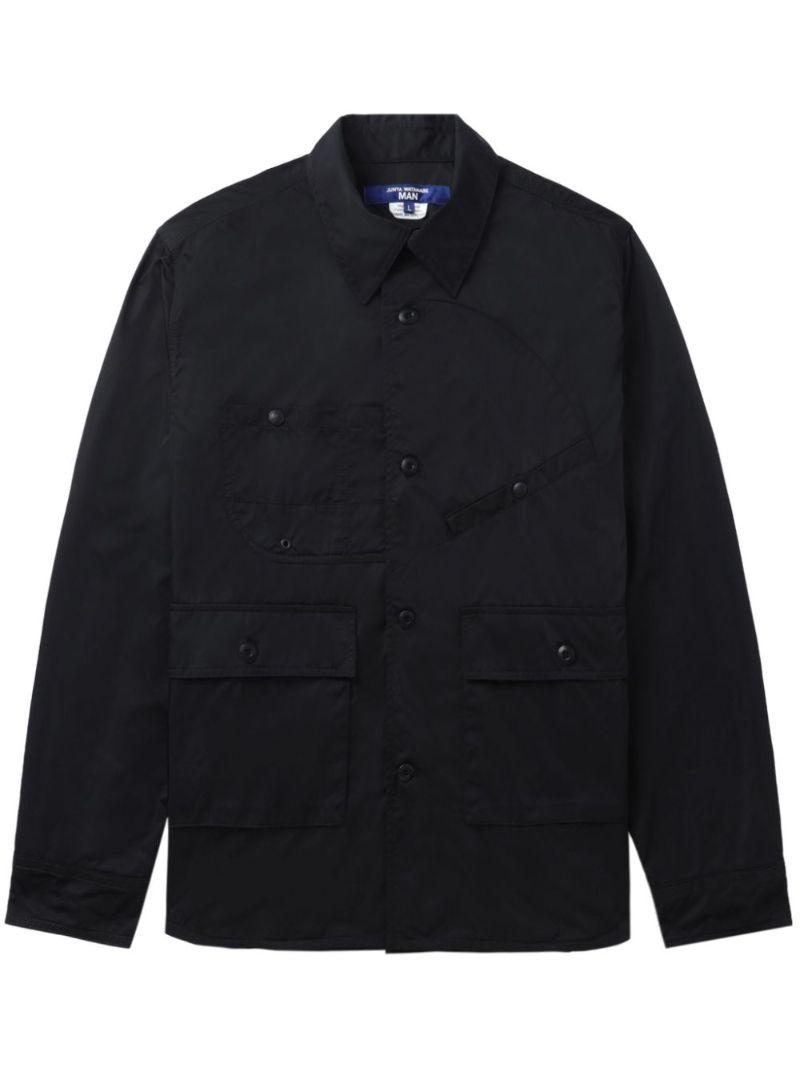 Black Multi-pocket Shirt