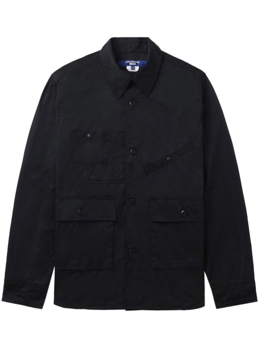 Black Multi-pocket Shirt