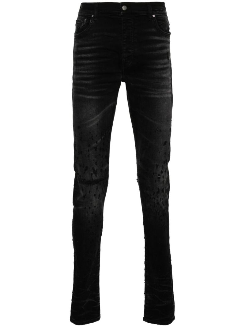 Black Shotgun Skinny Jeans