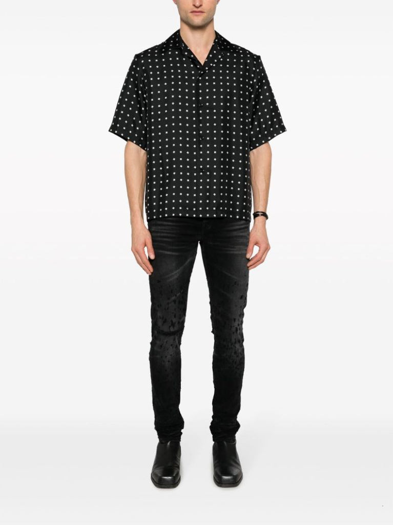Black Shotgun Skinny Jeans