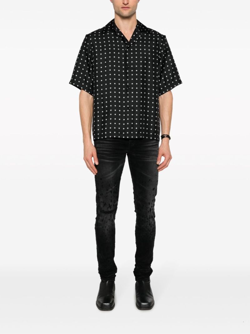 Black Shotgun Skinny Jeans