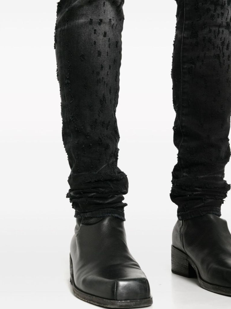 Black Shotgun Skinny Jeans