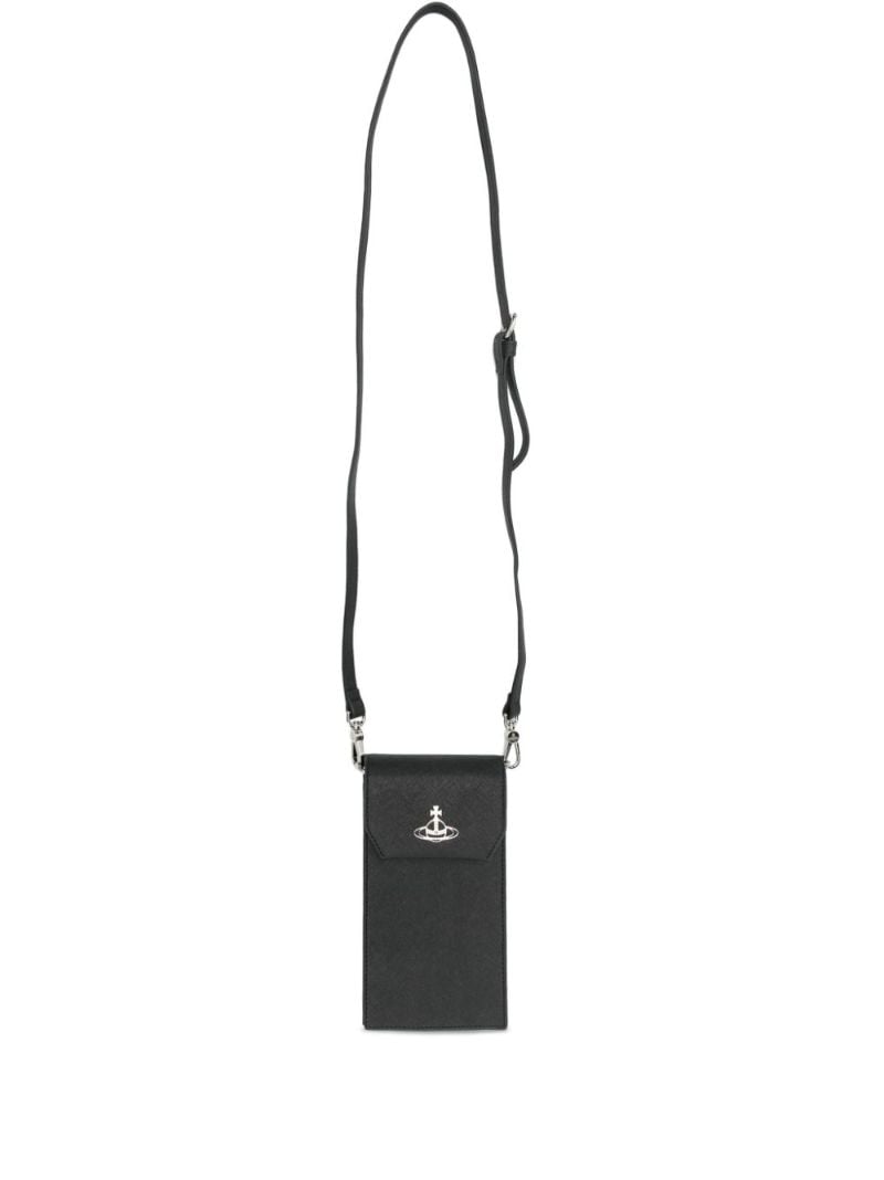 Black Re-vegan Phone Bag