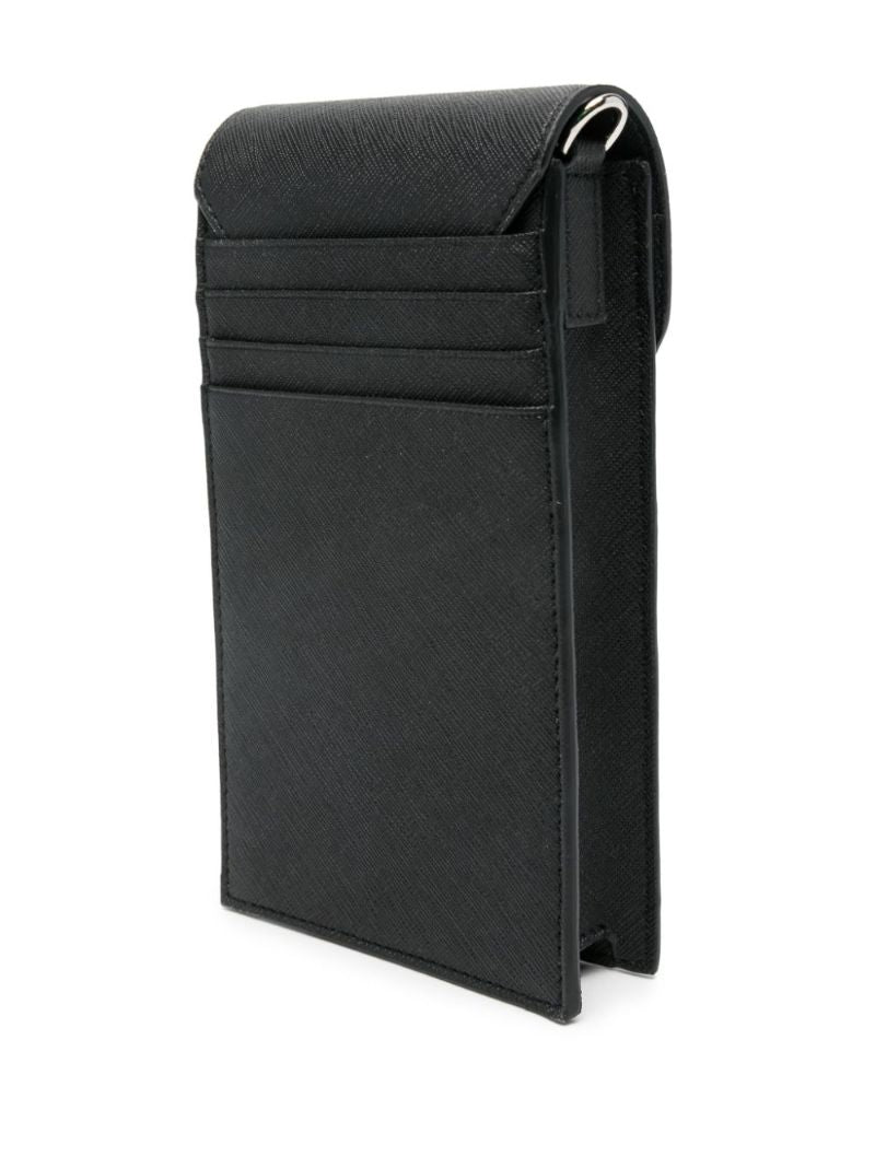 Black Re-vegan Phone Bag