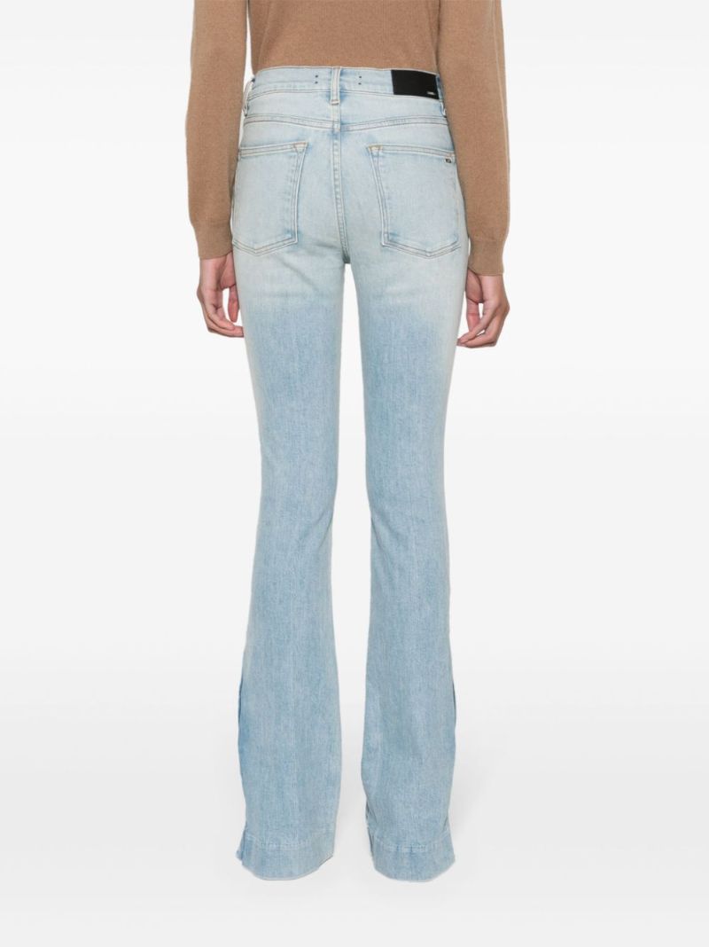 Blue Kick Flared Jeans
