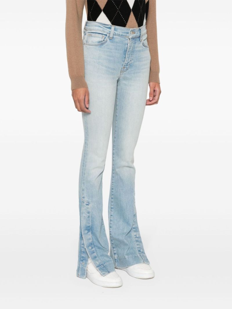 Blue Kick Flared Jeans