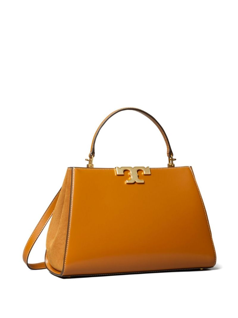 Brown Eleanor Leather Satchel