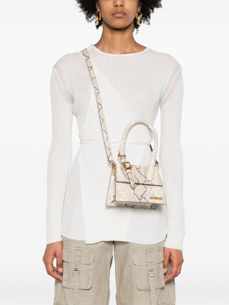 Neutral Le Chiquito Moyen Tote Bag