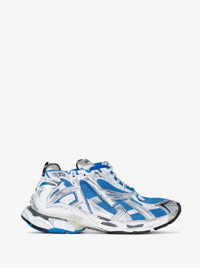 Blue Runner Low Top Sneakers