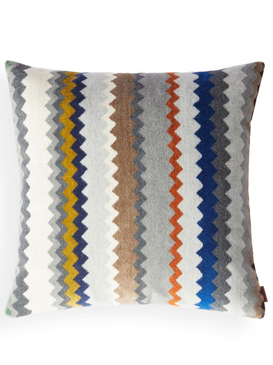 Multicolour Dune Zigzag Cushion
