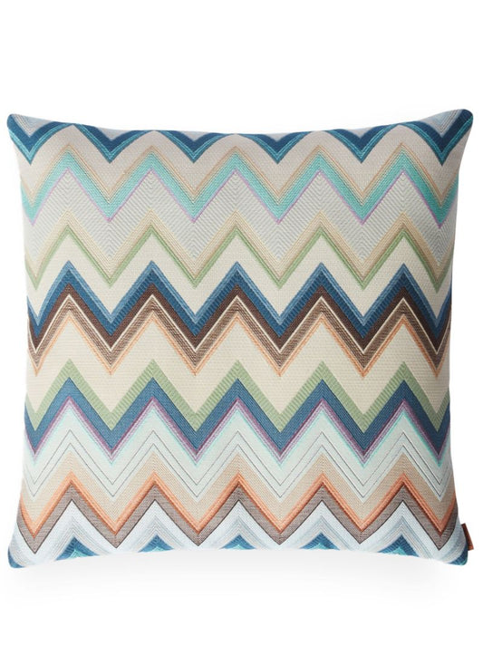 Multicolour Agadir Zigzag Cushion