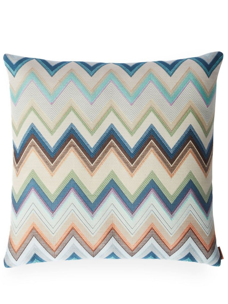 Multicolour Agadir Zigzag Cushion