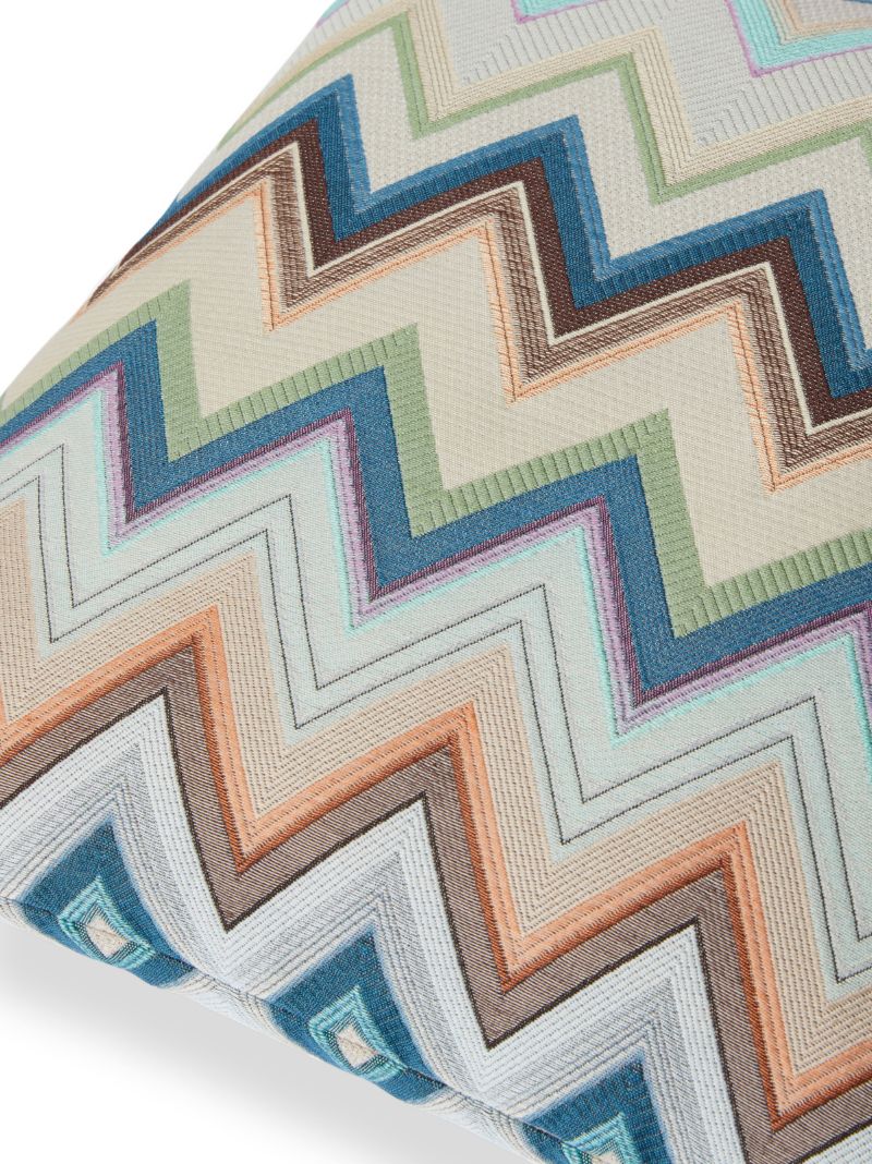 Multicolour Agadir Zigzag Cushion