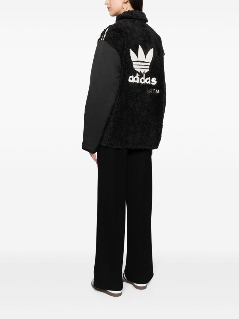 Black X Song for the Mute Panelled Fleece Jacket