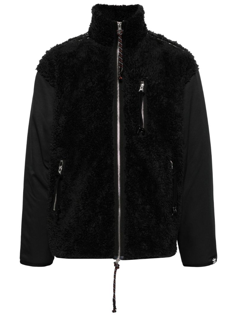 Black X Song for the Mute Panelled Fleece Jacket