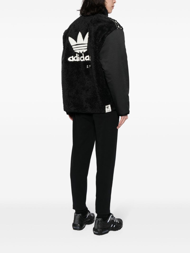 Black X Song for the Mute Panelled Fleece Jacket