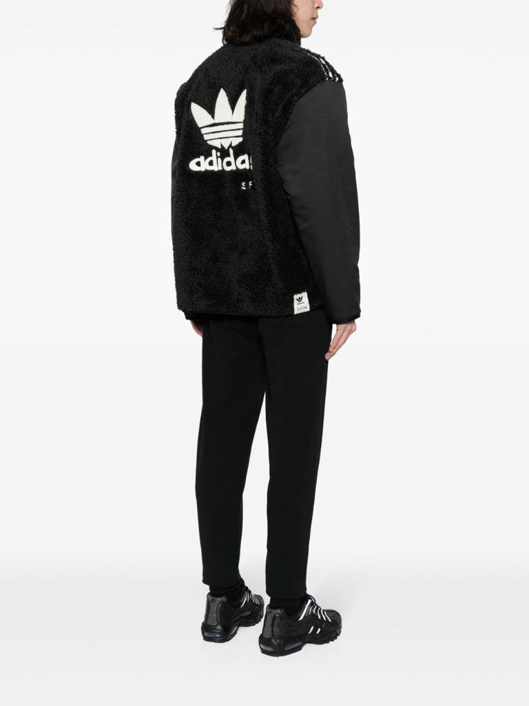 Black X Song for the Mute Panelled Fleece Jacket