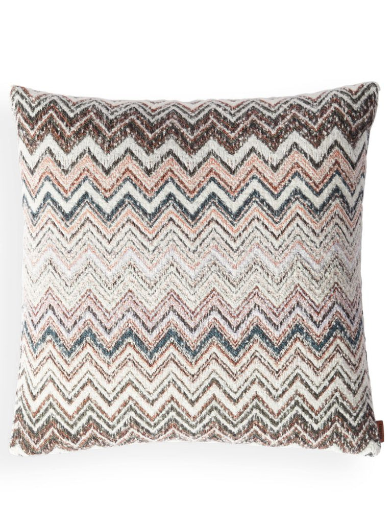 Multicolour Forest Zigzag Cushion