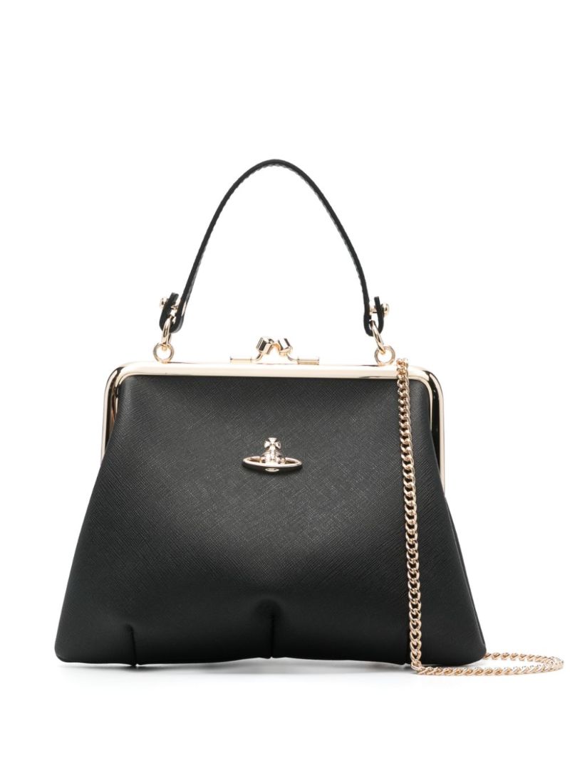 Black Granny Frame Mini Bag