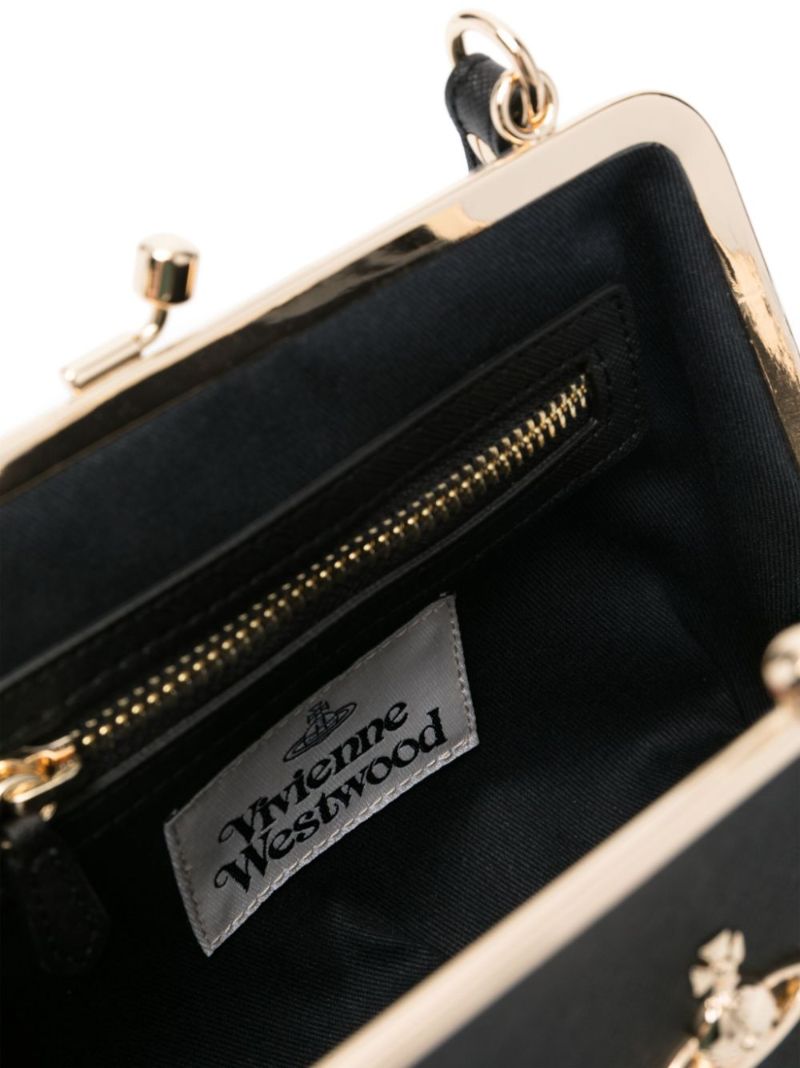 Black Granny Frame Mini Bag