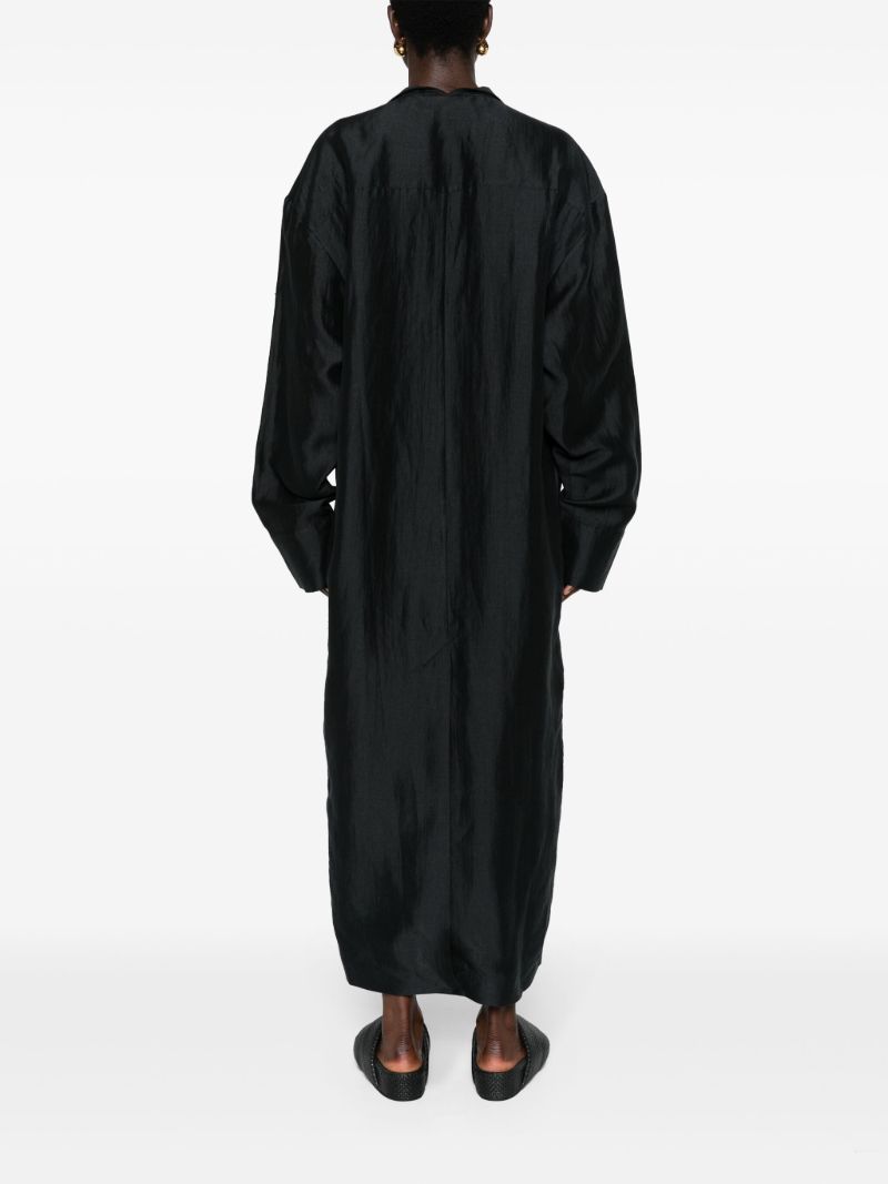 Black Rhys Belted Maxi Dress