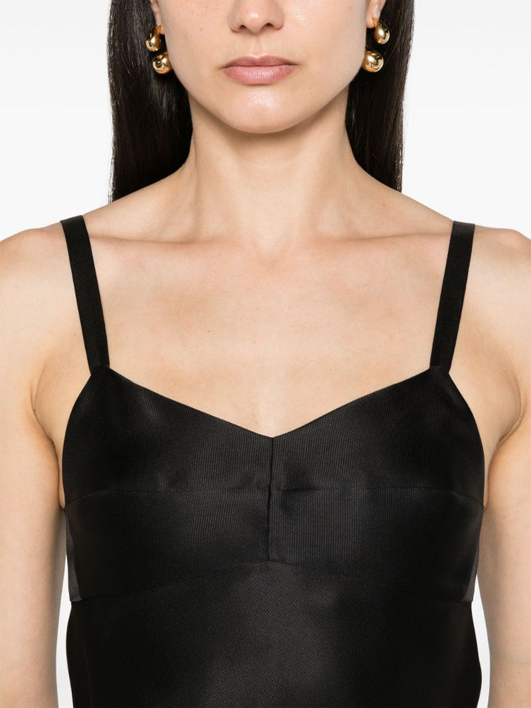 Black the Eli Silk Mini Dress