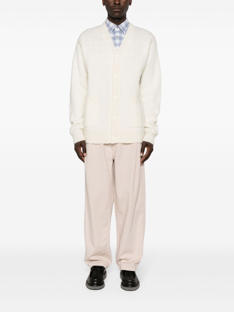 Neutral Lucas V-neck Cardigan
