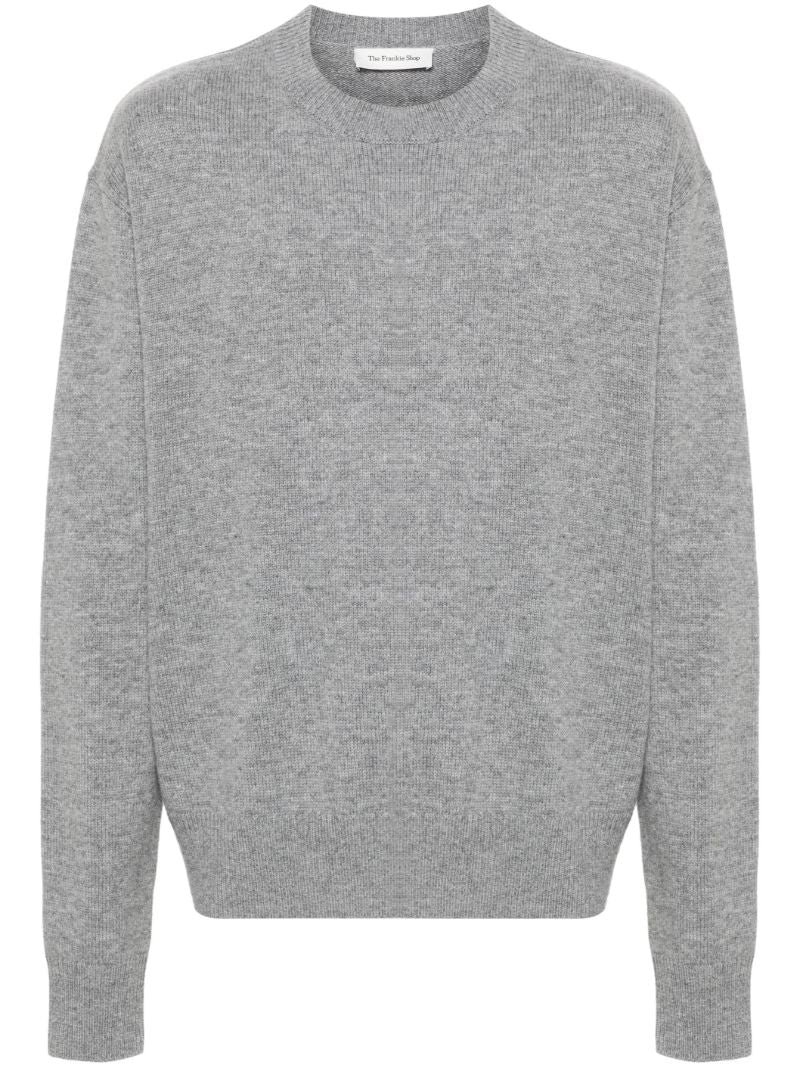 Grey Quinton Merino-wool Sweater