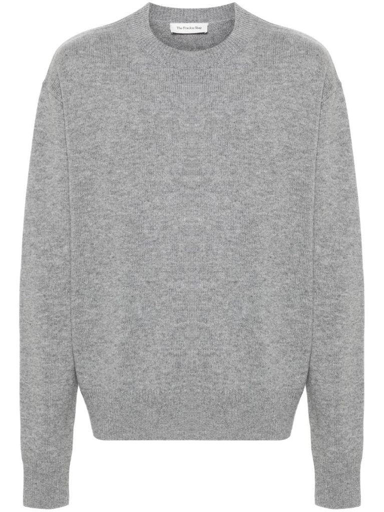 Grey Quinton Merino-wool Sweater