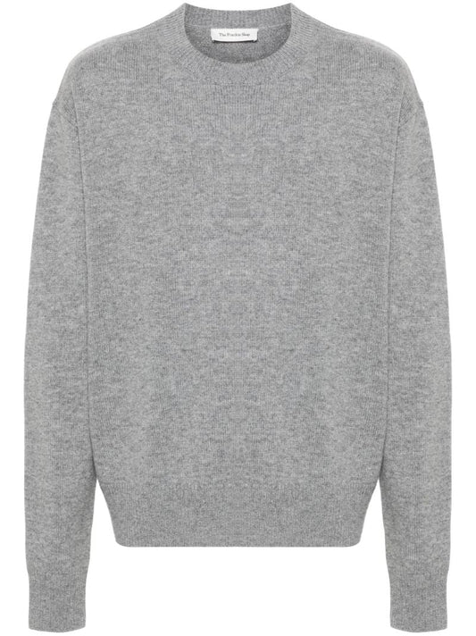 Grey Quinton Merino-wool Sweater