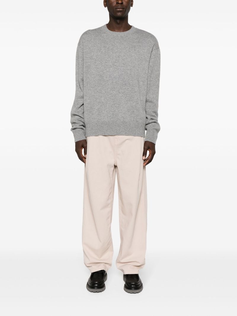 Grey Quinton Merino-wool Sweater