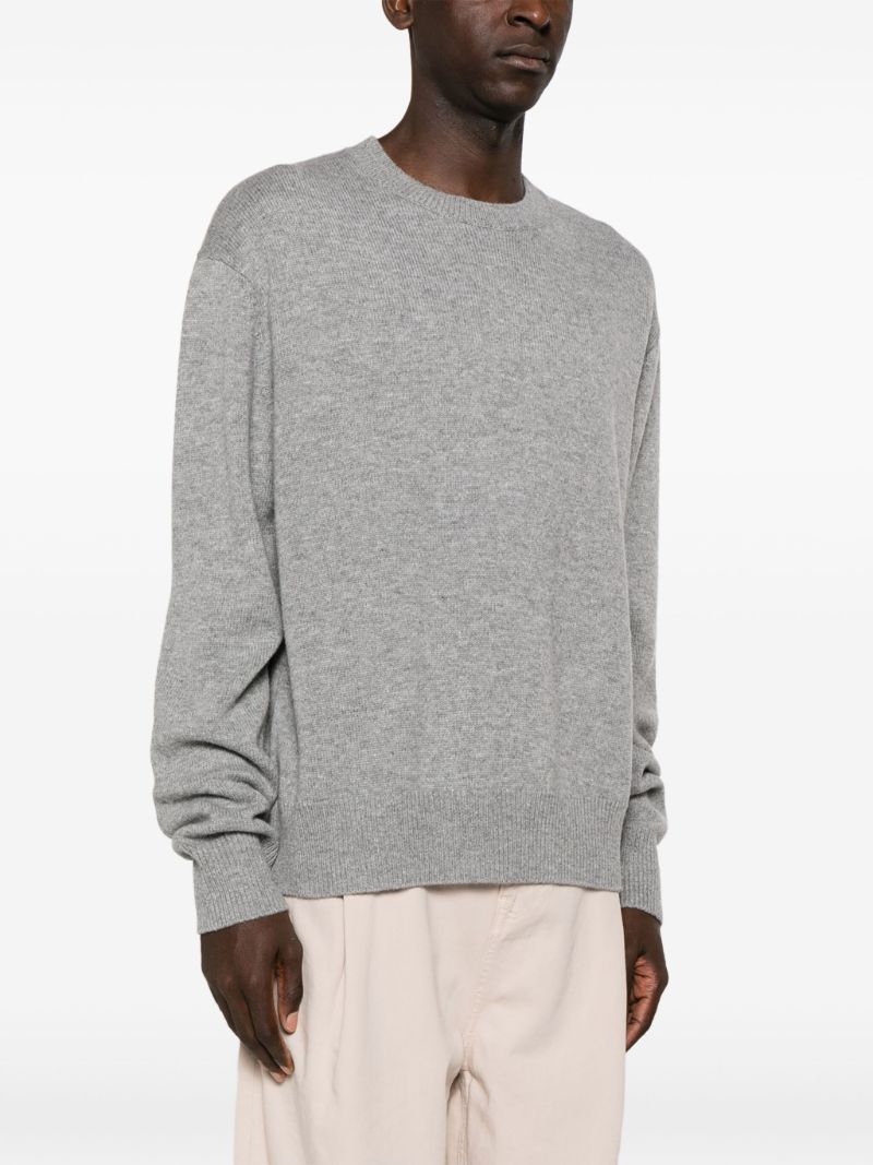 Grey Quinton Merino-wool Sweater