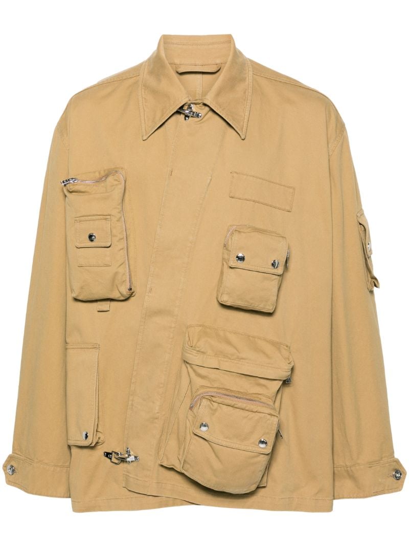 X Future Neutral Asymmetrical Cargo Jacket