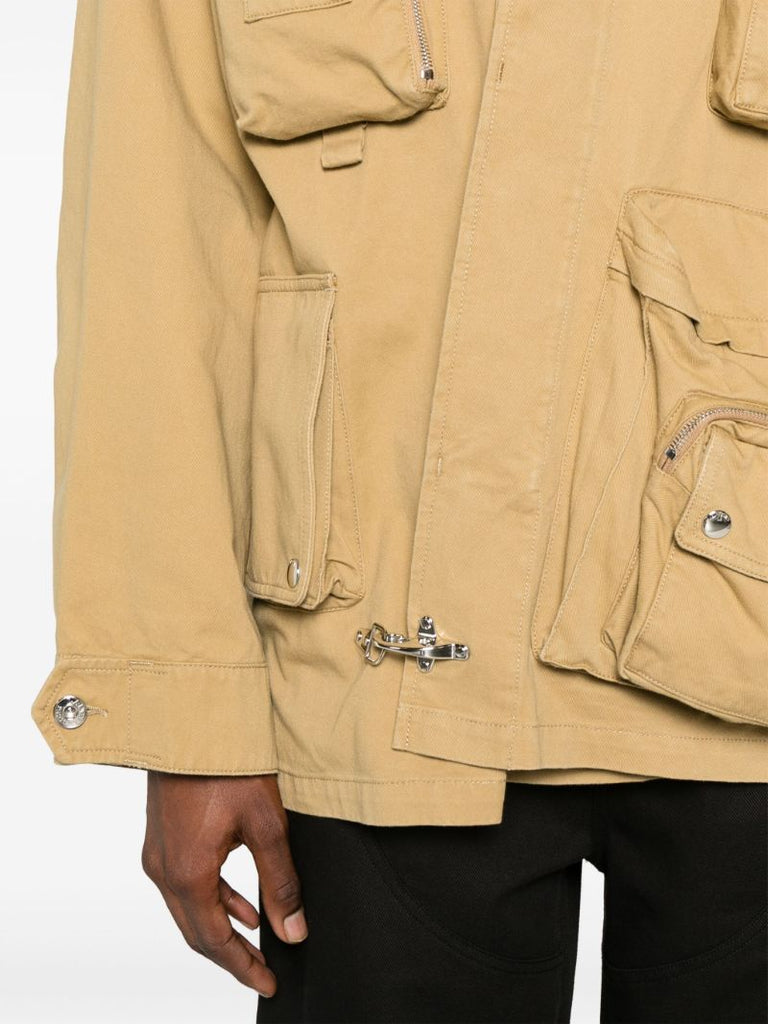 X Future Neutral Asymmetrical Cargo Jacket