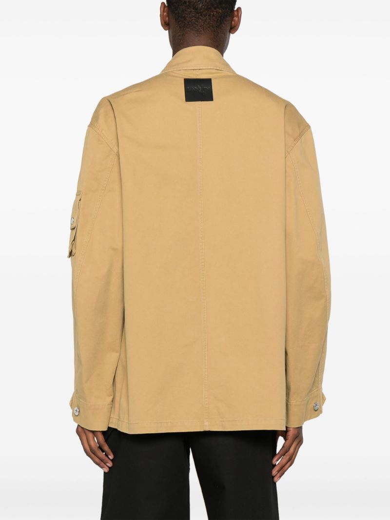 X Future Neutral Asymmetrical Cargo Jacket