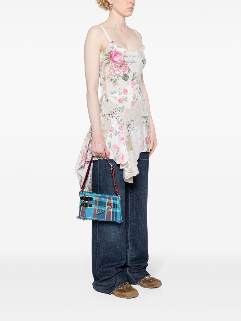 Blue Heather Shoulder Bag