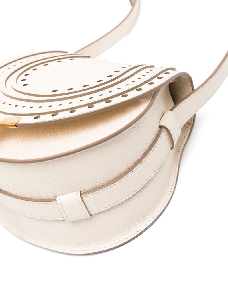 Neutral Marcie Small Leather Cross Body Bag